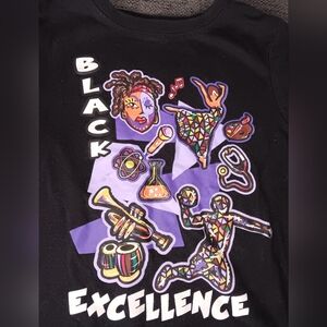 Artistic T-Shirt with Vibrant Graphics